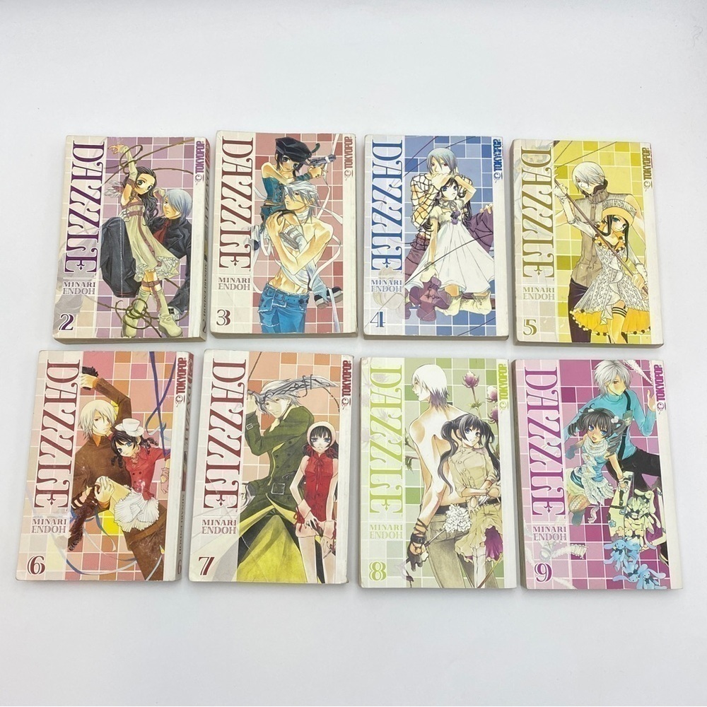 Dazzle Manga English Vols 2-9 by Minari Endoh Tokyopop